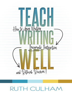 cover image of Teach Writing Well
